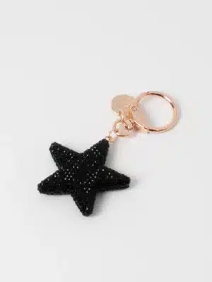 Veskepynt glitter stjerne